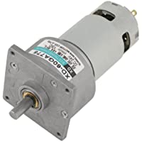 Los mejores  - Akozon Motorreductor- DC 35W Motor de reducción Motor de engranaje DC miniatura ajustable CW-CCW(24V150rpm)